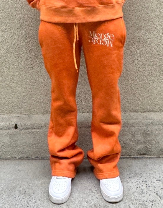 ORANGE CREAM PANTS